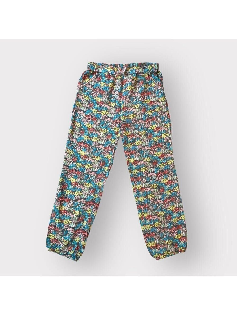 Matilda Jane 435 Girls Floral Joggers s sz 10 Hello Lovely Boutique Pocket Pants